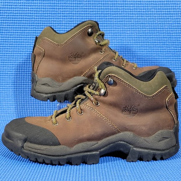Timberland Other - Timberland ACT Brown Leather Hiking Boots - Size 8M